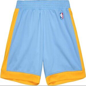 Mitchell & Ness NBA AUTHENTIC SHORTS LA LAKERS 2001 Small Columbia Blue